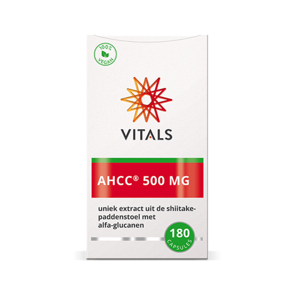 Vitals AHCC 500mg 180 capsules