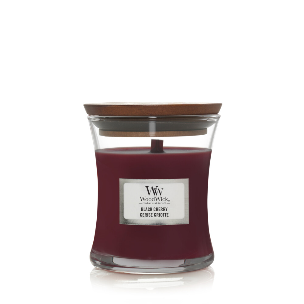 WoodWick Geurkaars Medium Black Cherry 275 gr