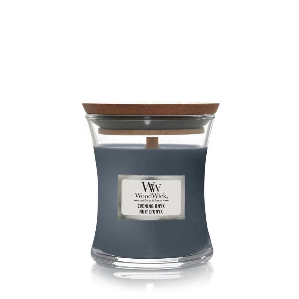 WoodWick Geurkaars Mini Evening Onyx 85 gr