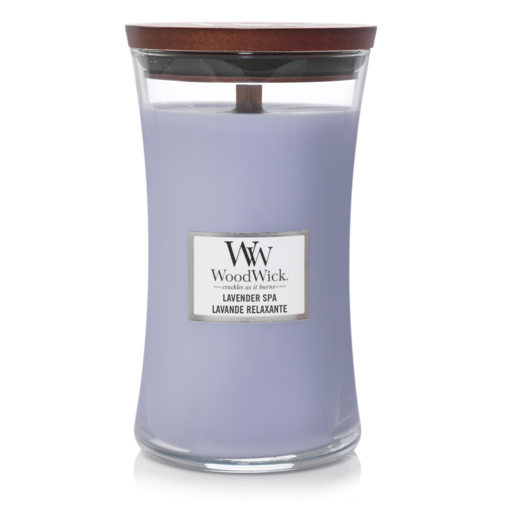 WoodWick Geurkaars Large Lavender Spa 611 gr