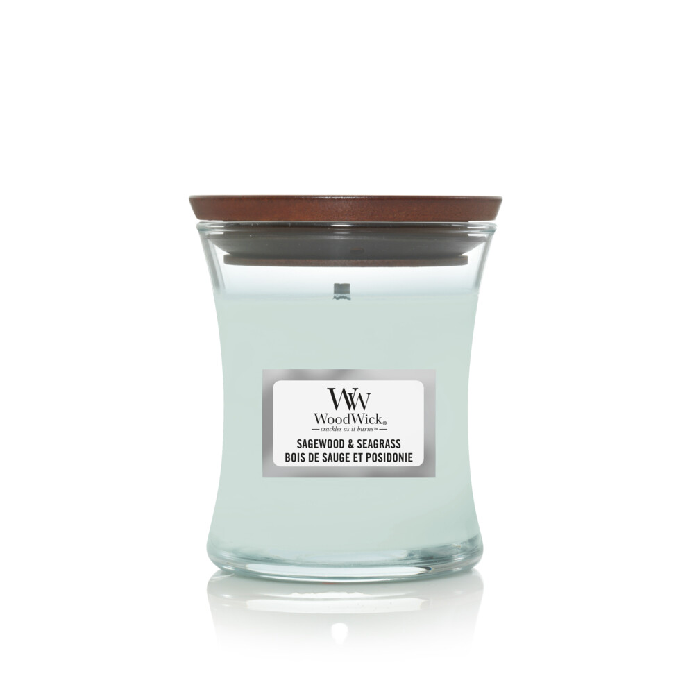 WoodWick Geurkaars Mini Sagewood&Seagrass 85 gr