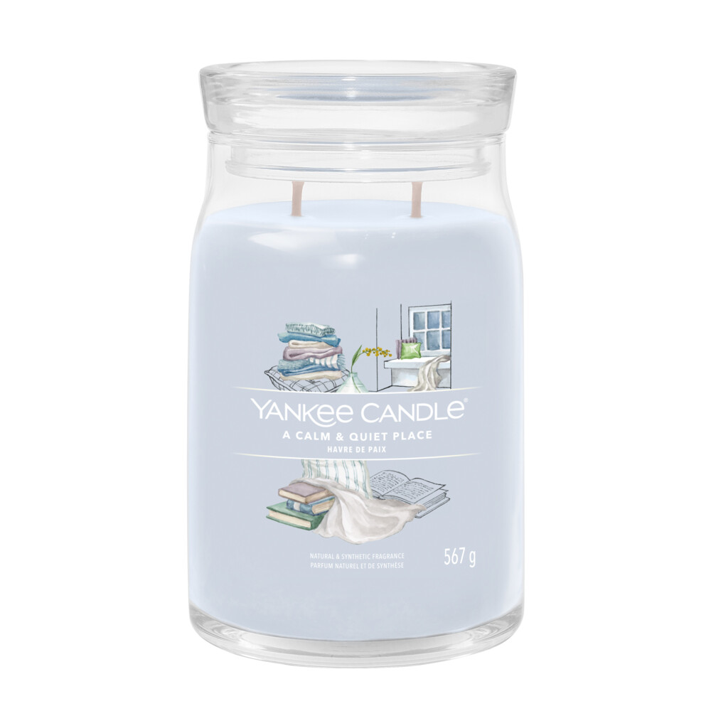 Yankee Candle Geurkaars Large Jar A Calm&Quiet Place Signature 567 gr