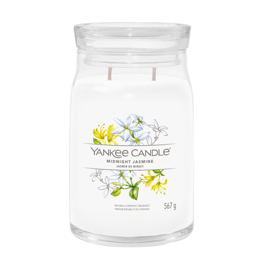 Yankee Candle Geurkaars Large Jar Midnight Jasmine Signature 567 gr