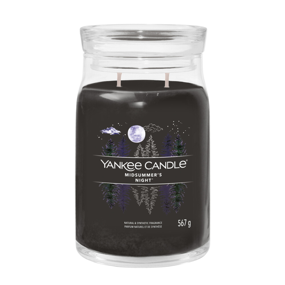 Yankee Candle Geurkaars Large Jar Midsummer’s Night Signature 567 gr
