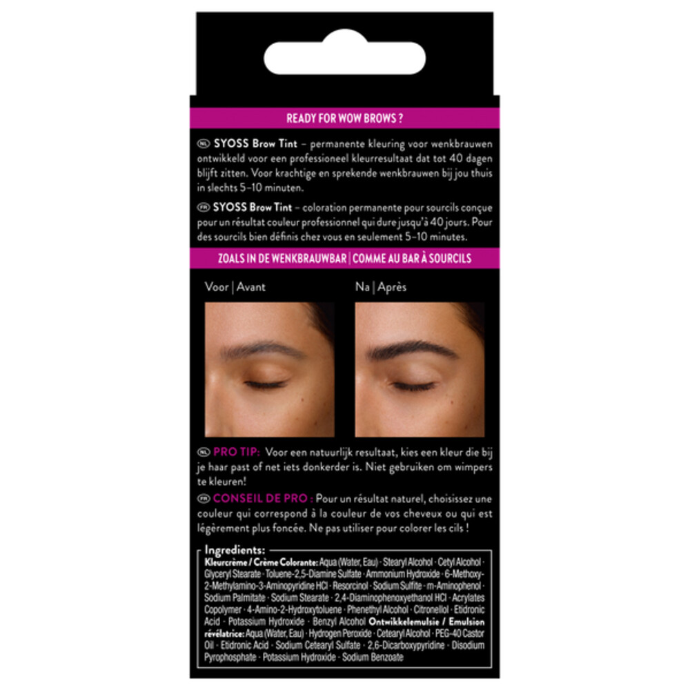 2+2 gratis: Syoss Browtint Black, foto 2