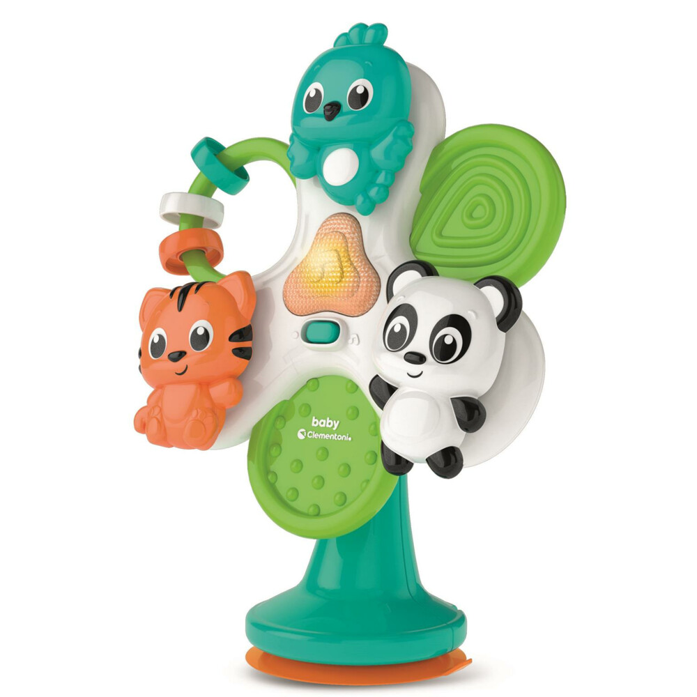 Clementoni Speelgoed voor Kinderstoel Round&Round Animals