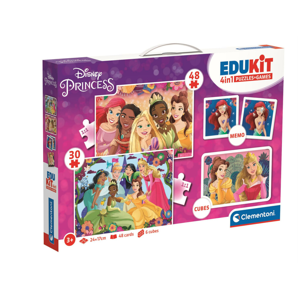 Clementoni Edukit 4-in-2 Princess