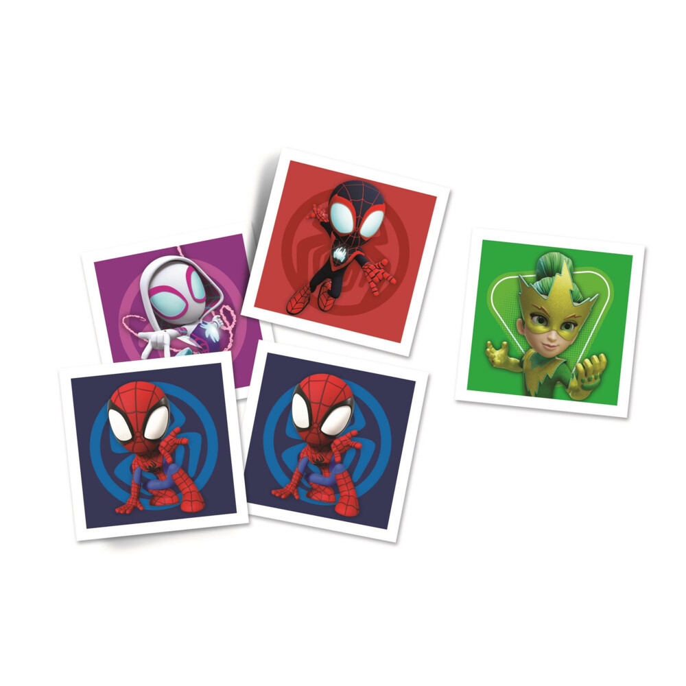 Memo Pocket Spidey and His Amazing Friends 48 Tiles Éducatif Enfant 4-6 Ans Memo Pocket Spidey and His Amazing Friends 48 Tiles Éducatif Enfant 4-6 Ans