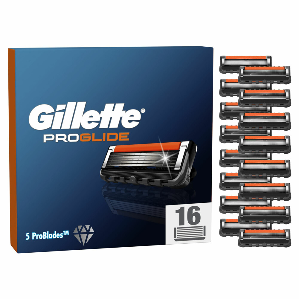 6x Gillette ProGlide Navulmesjes 16 stuks