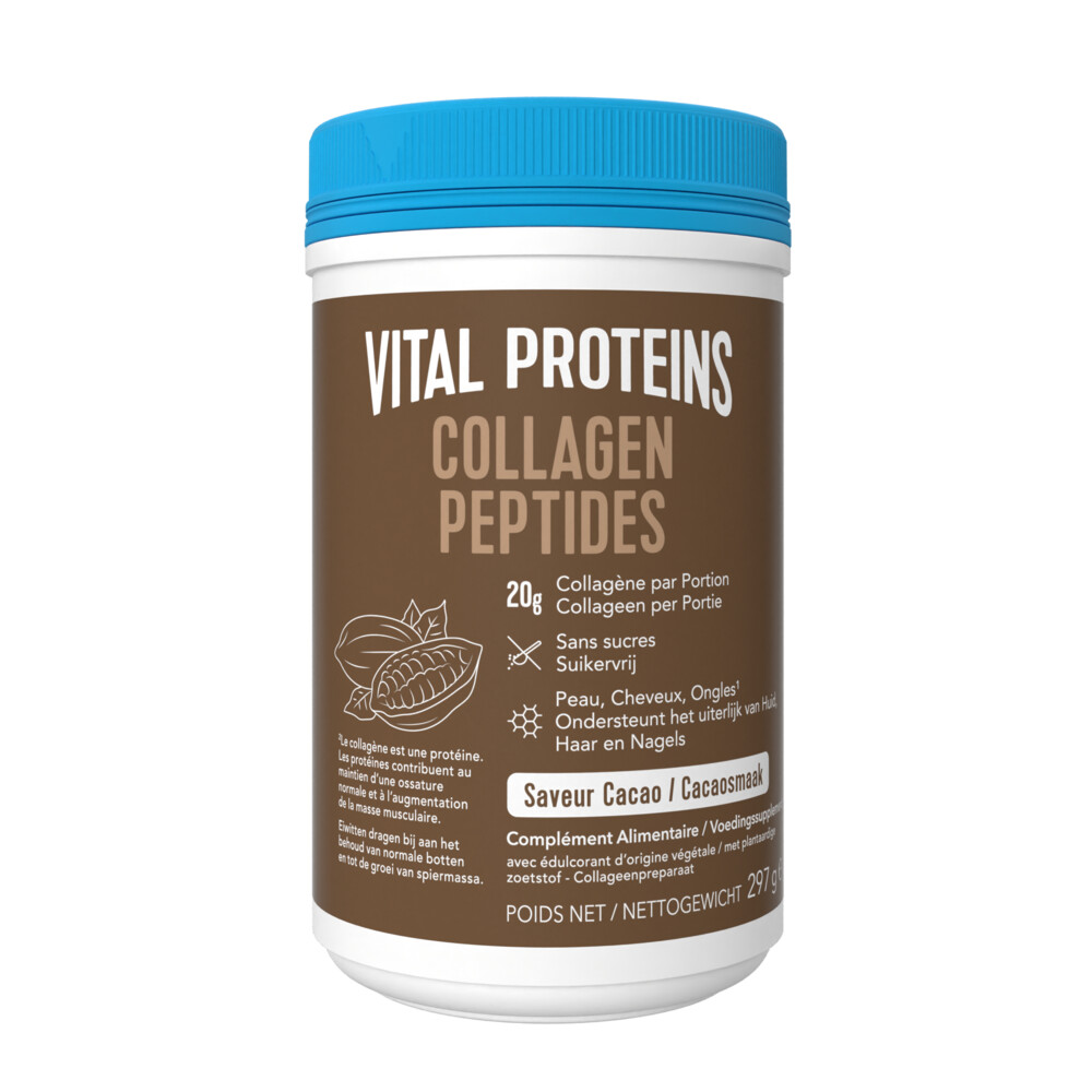 6x Vital Proteins Collagen Peptides Cacaosmaak 297 gr