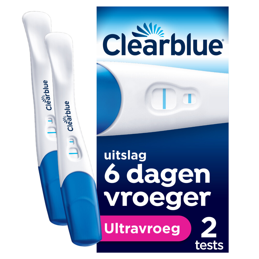 Clearblue Zwangerschapstest Ultravroeg 2 stuks