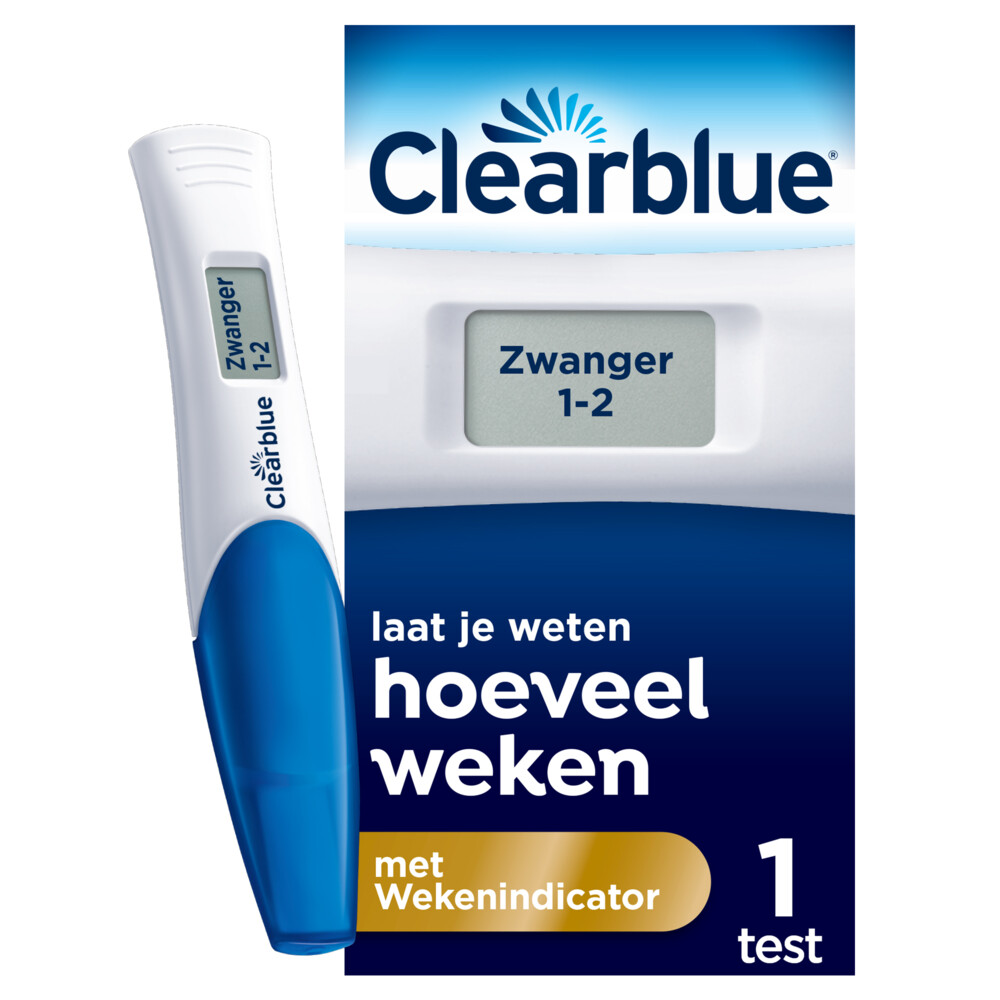 Clearblue 6x  Zwangerschapstest met Wekenindicator