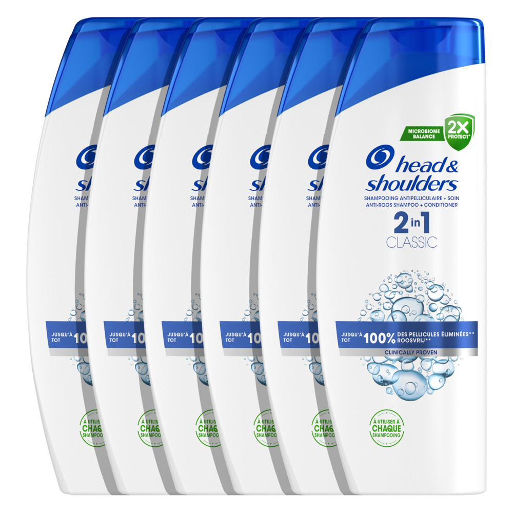 6x Head&Shoulders 2in1 Classic 400 ml