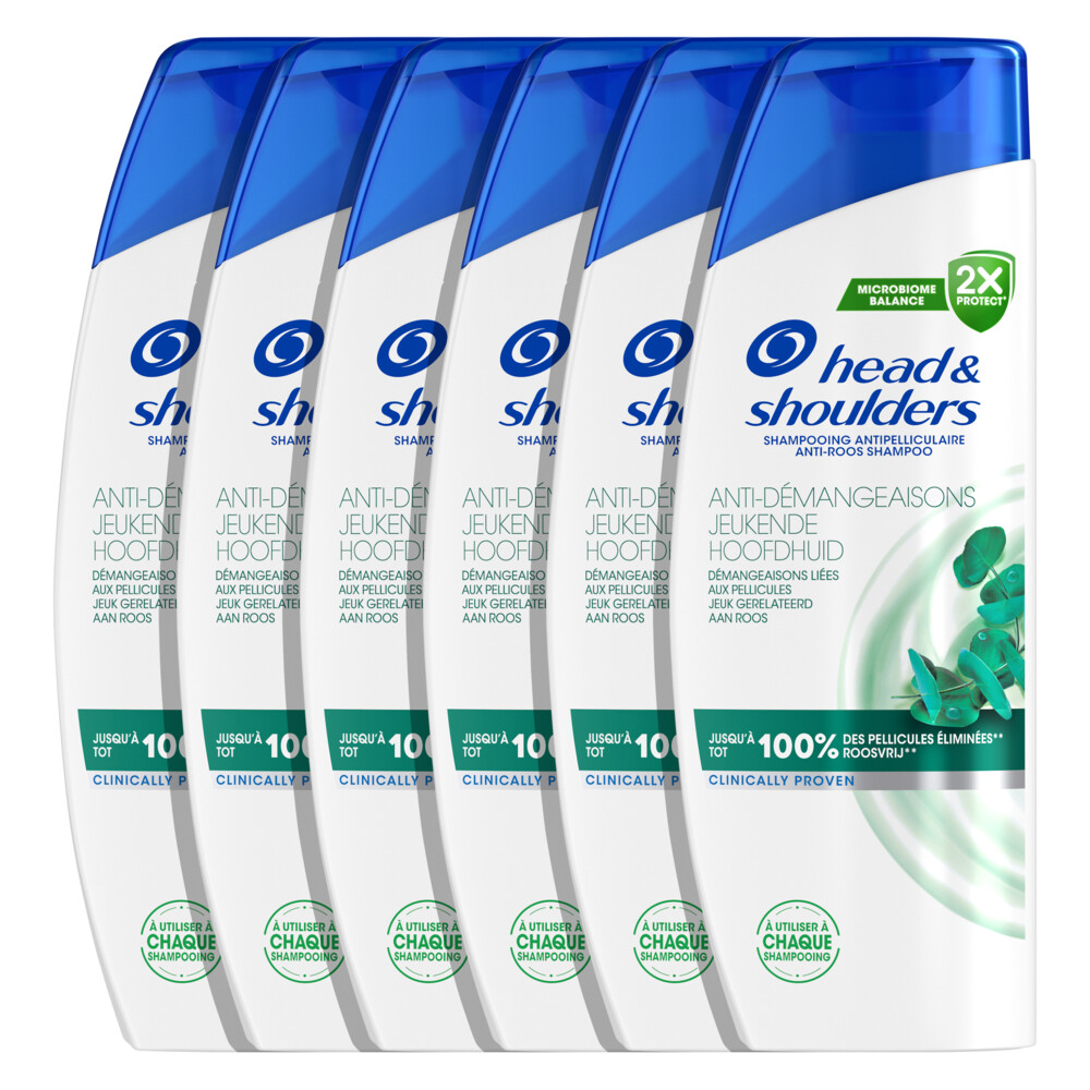 6x Head&Shoulders Shampoo Jeukende Hoofdhuid 300 ml