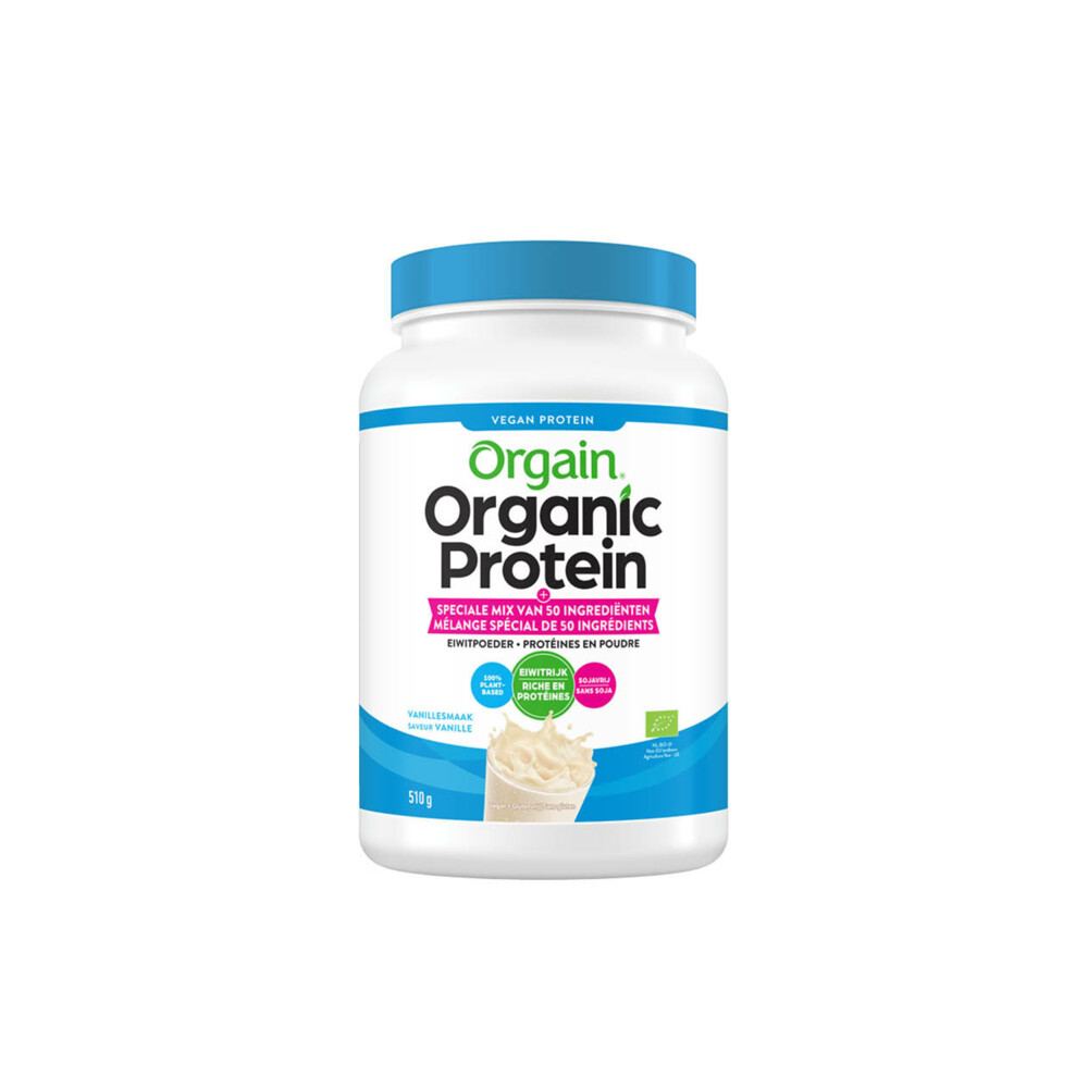 3x Orgain Organic Protein Mix Vanille 510 gr