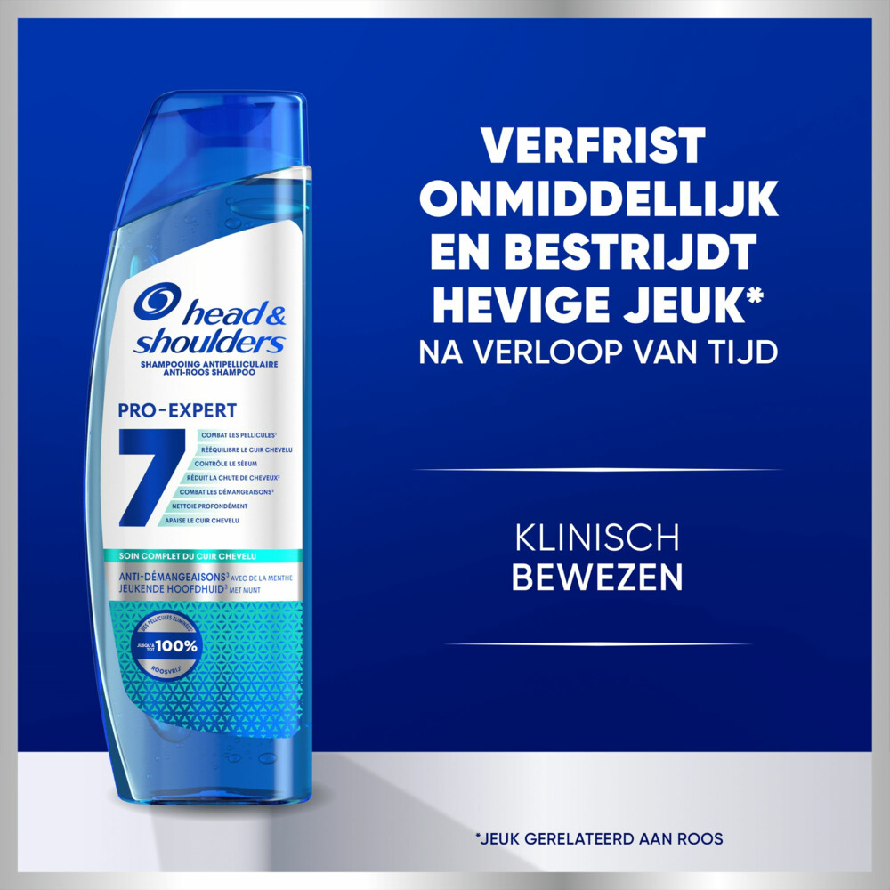 Head & Shoulders Shampoo ProExpert 7 Jeukende Hoofdhuid 250 ml Plein.nl