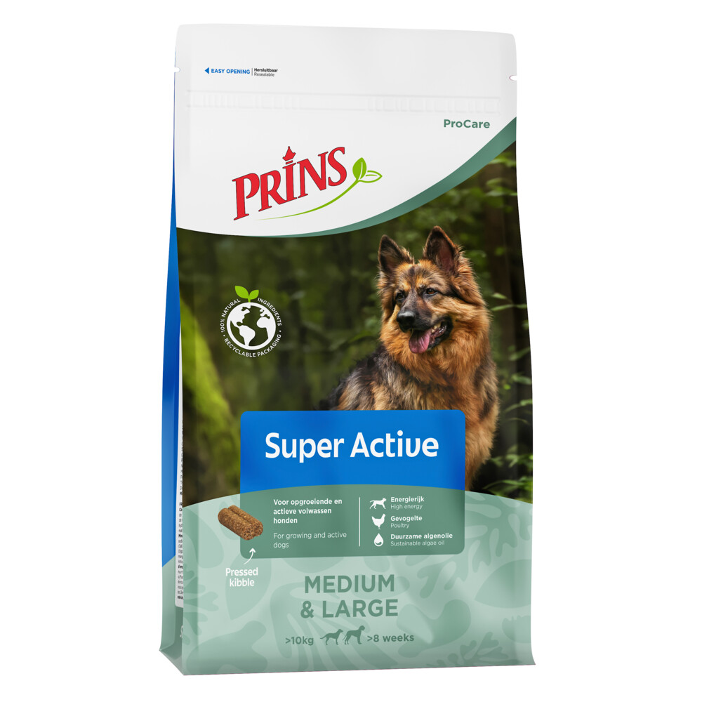 Prins ProCare Super Active Hondenvoer 12 kg