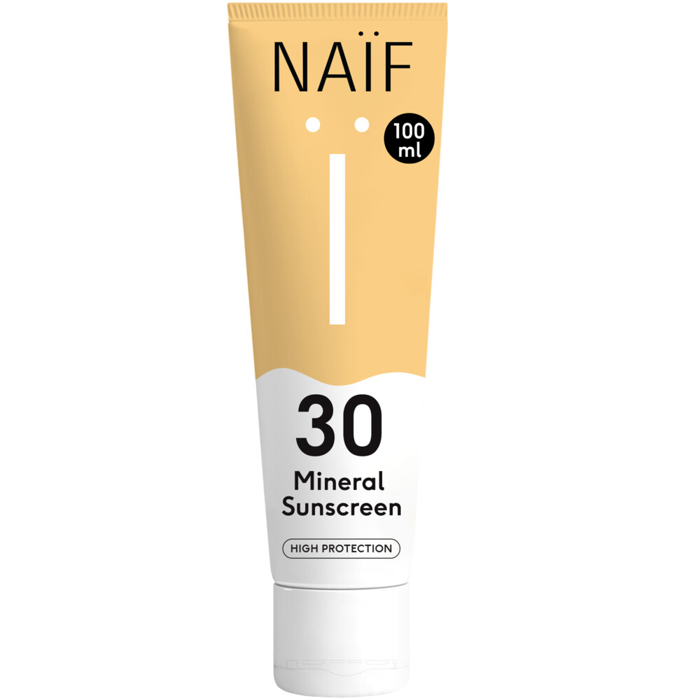 2x Naif Minerale Zonnebrandcréme SPF 30 100 ml