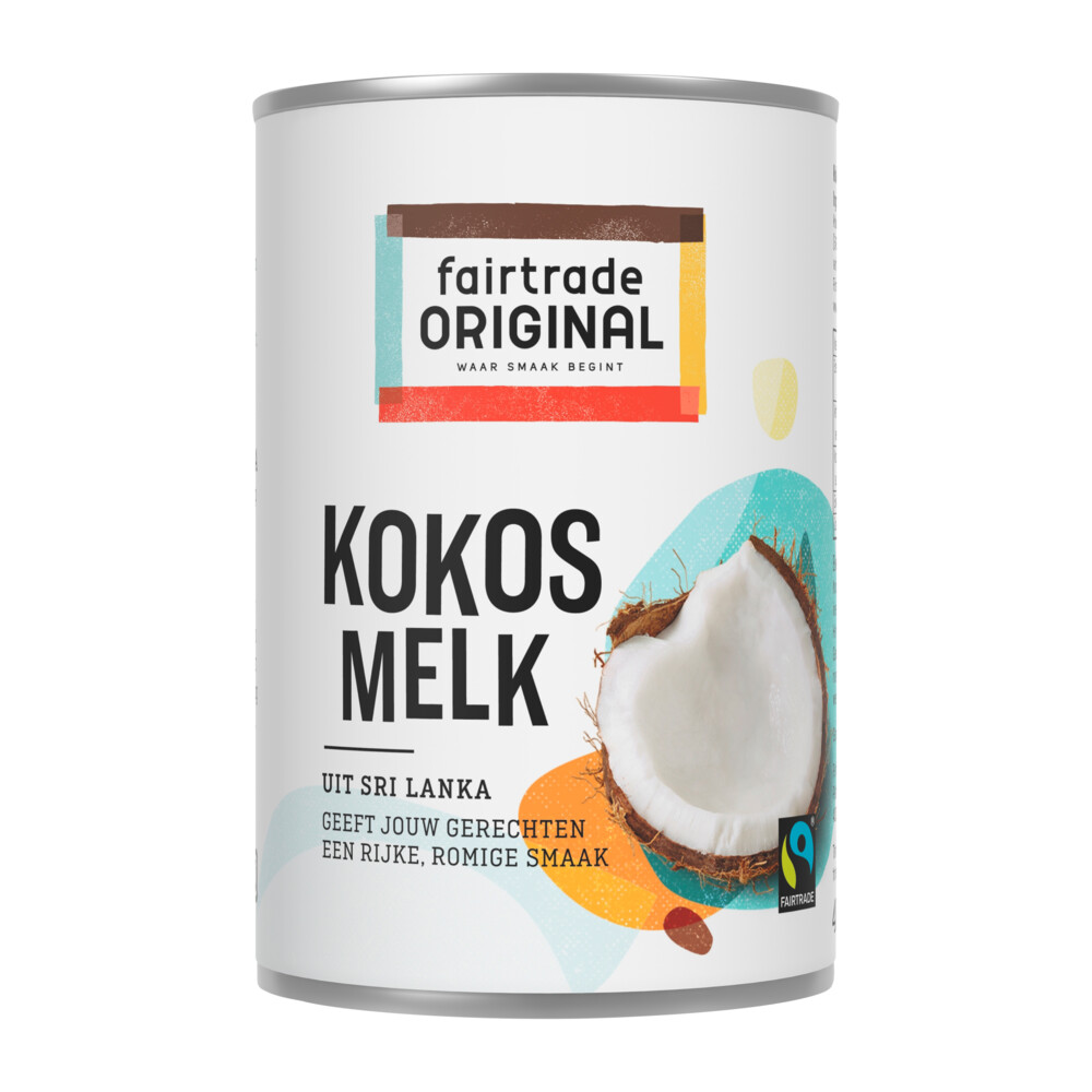 Fairtrade Original Kokosmelk 400 ml