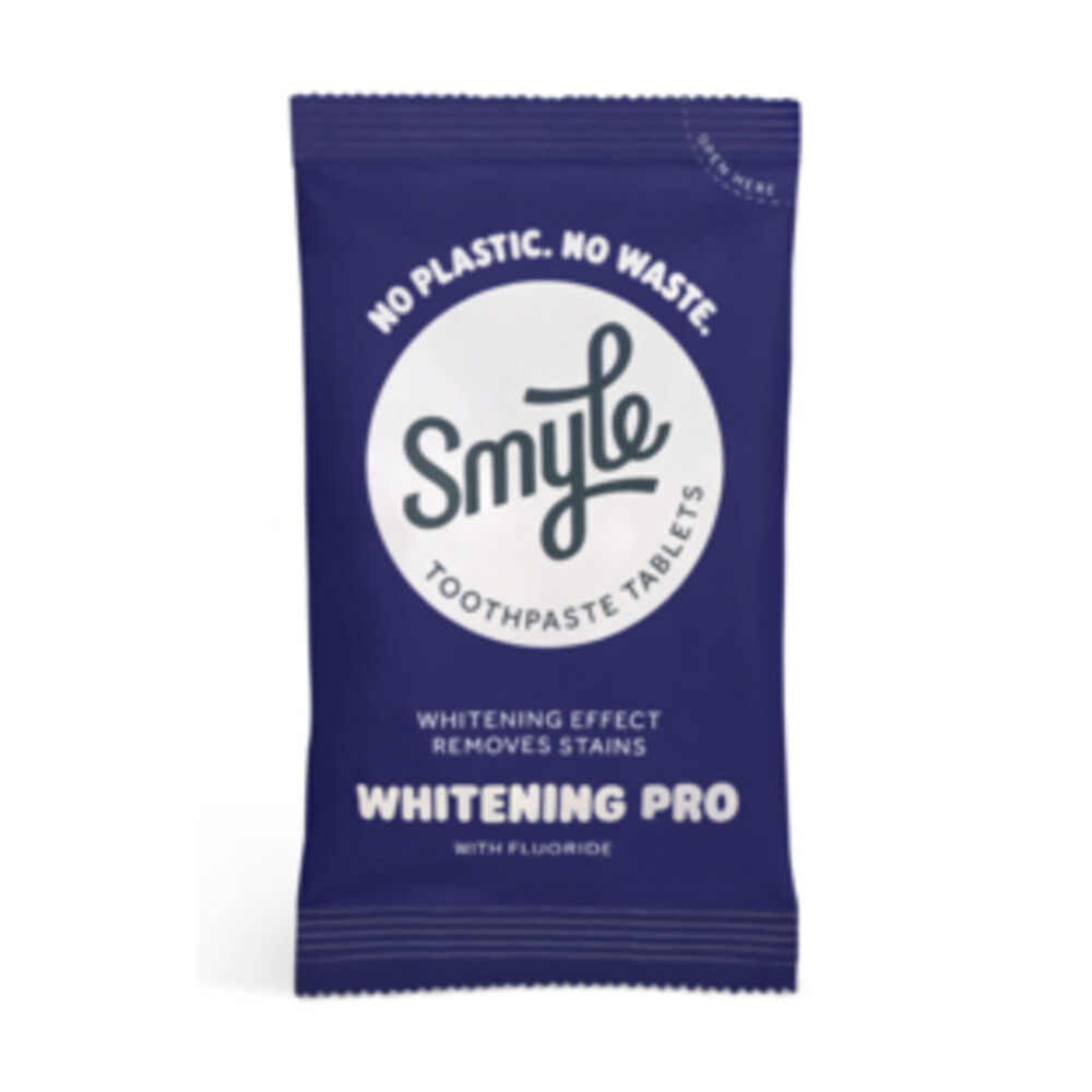 3x Smyle Tandpasta Tabs Navulling Whitening Pro met Fluoride 65 stuks