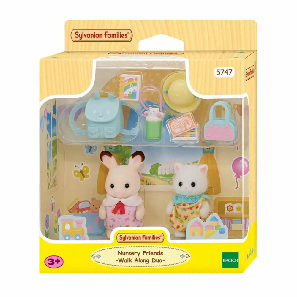 Sylvanian Families 5747 Duo Peutervriendjes Samen Wandelen