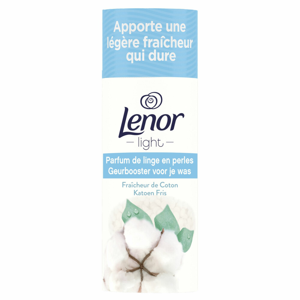 6x Lenor In-wash Geurbooster Katoen Fris 19 wasbeurten 235 gr