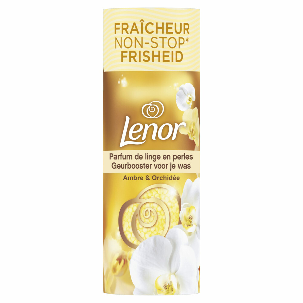 2e halve prijs: Lenor In-Wash Geurbooster Gouden Orchidee 235 gr