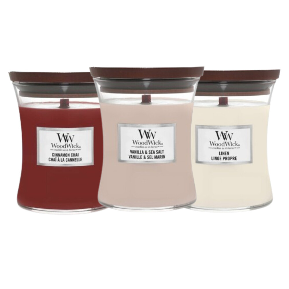 Woodwick Medium Jar Pakket