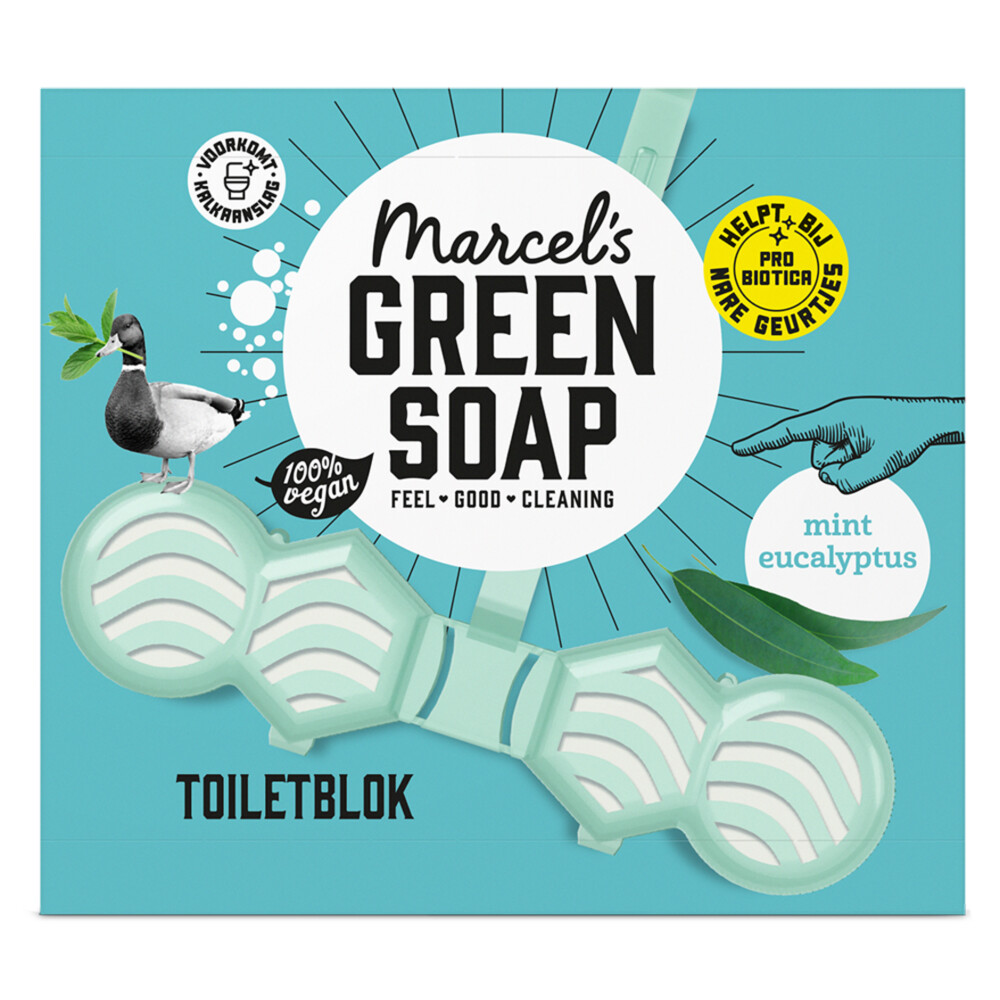 Marcel's Green Soap Toiletblok Munt&Eucalyptus