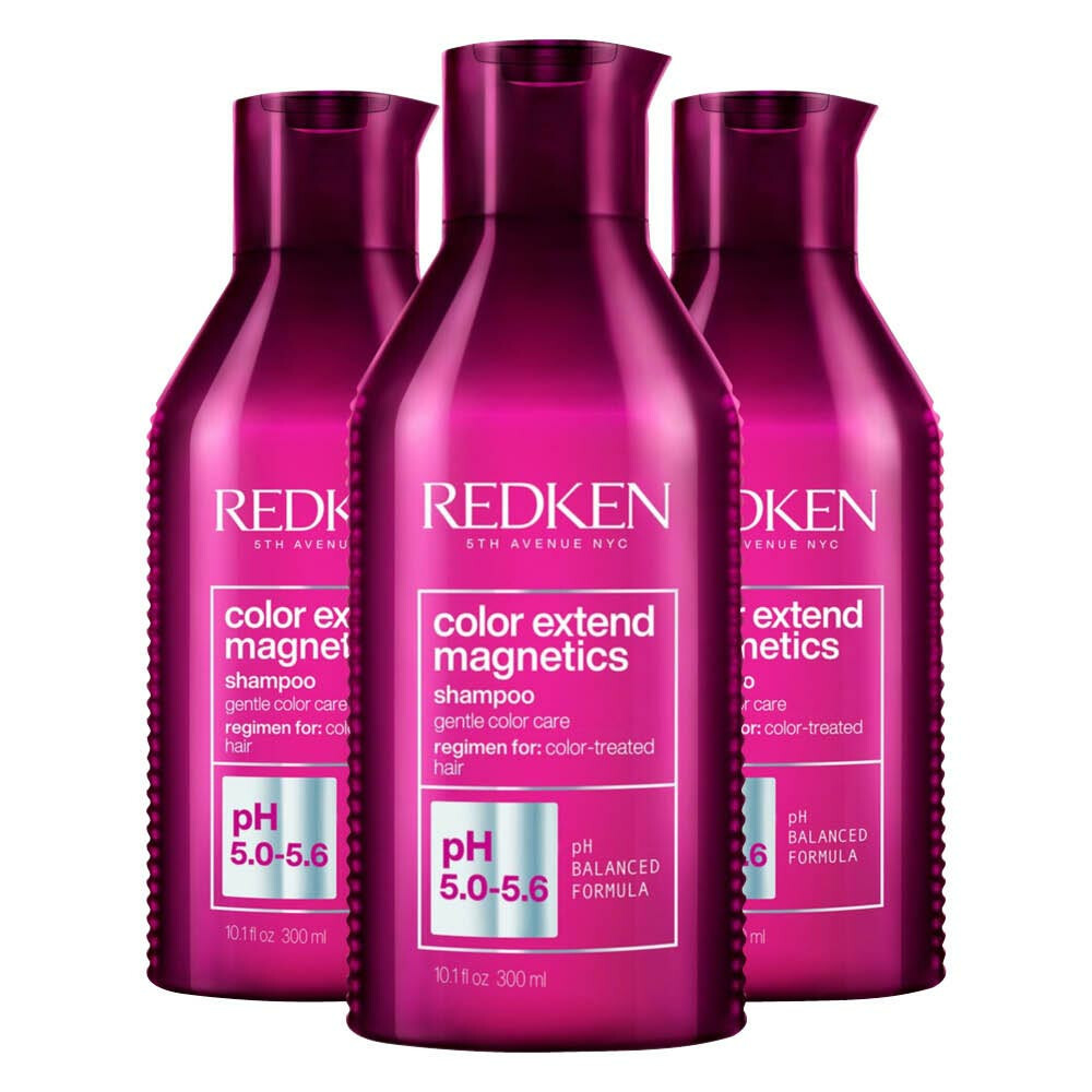 3x Redken Color Extend Magentics Shampoo 300 ml