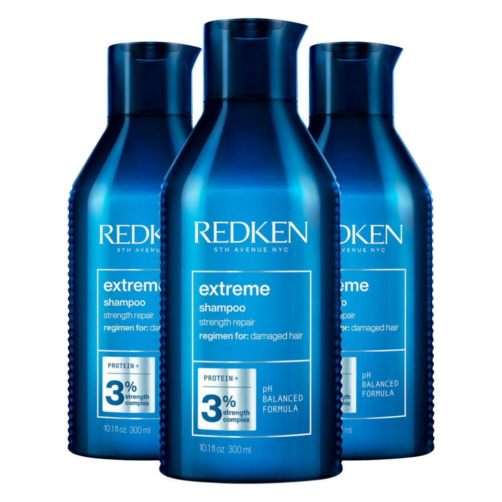 3x Redken Extreme Shampoo 300 ml