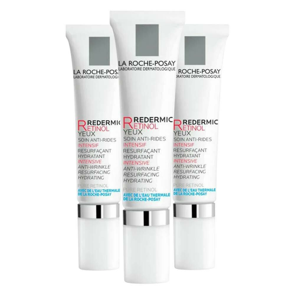 3x La Roche Posay Redermic Retinol Oogcrème 15 ml