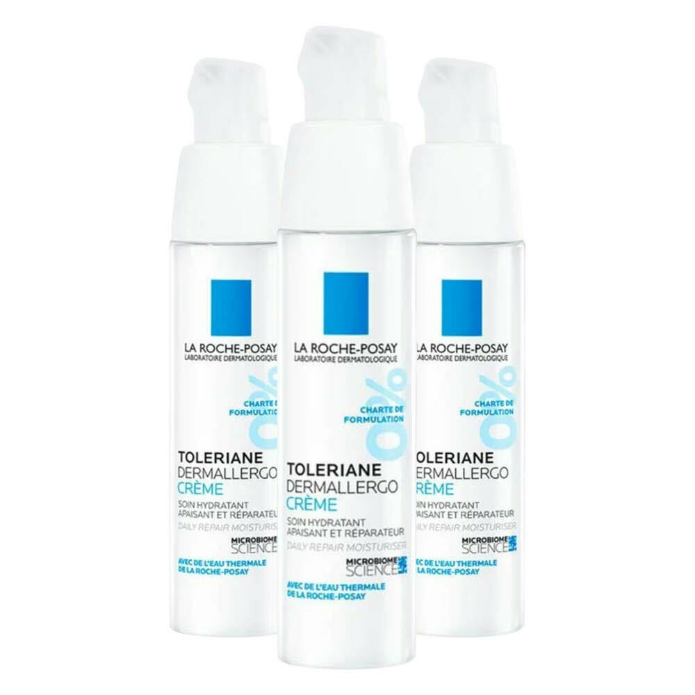 3x La Roche Posay Toleriane Dermallergo Crème 40 ml