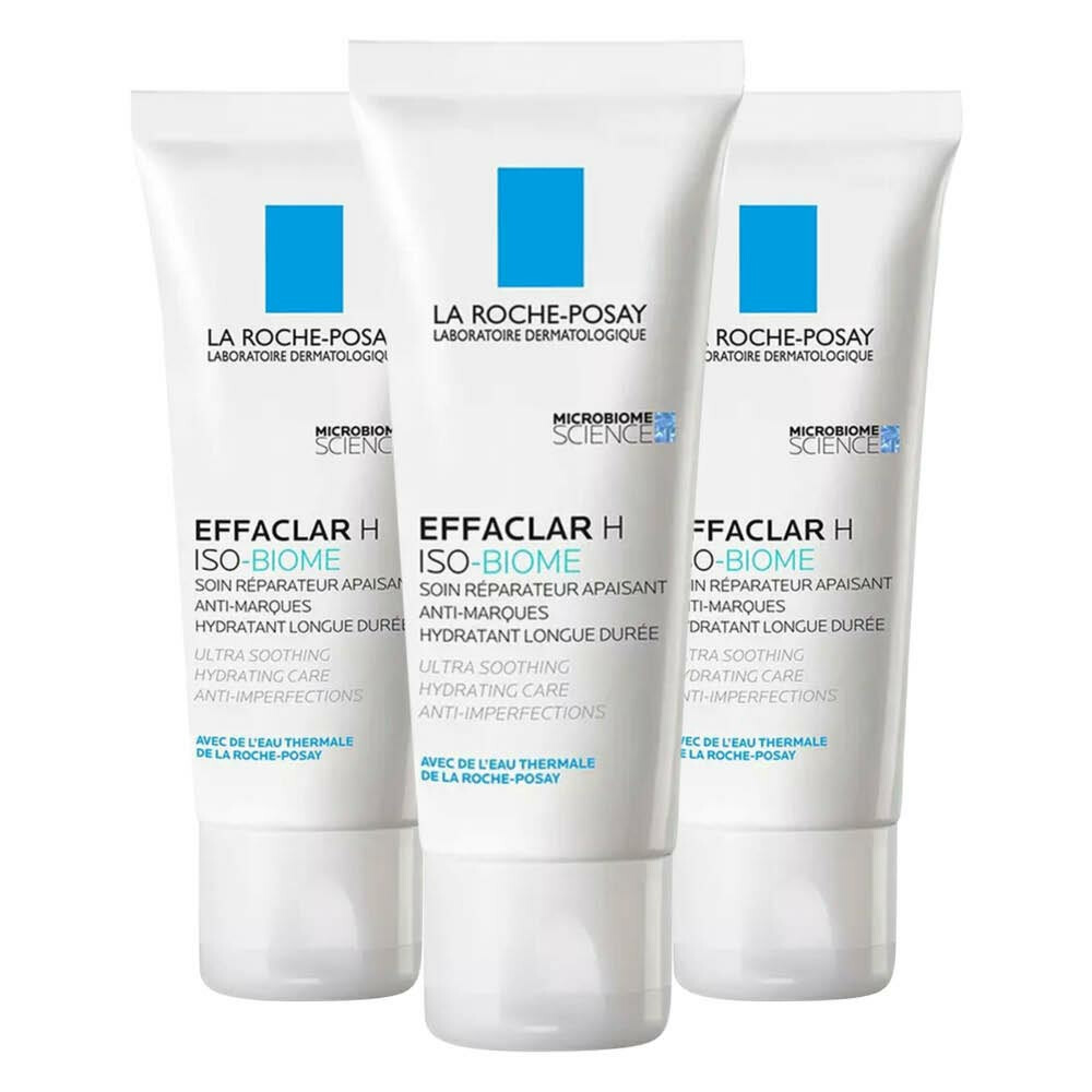 3x La Roche Posay Effaclar H Dagcrème 40 ml