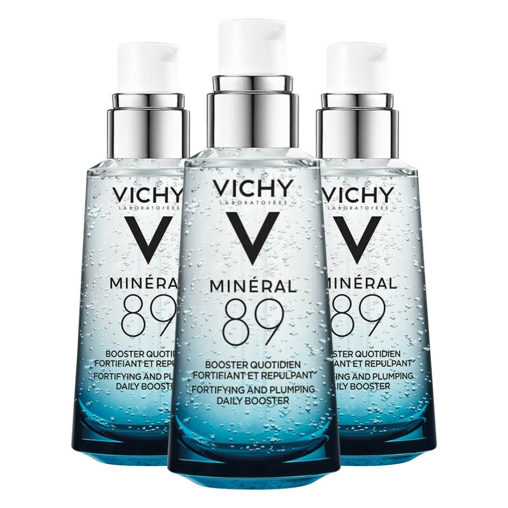 3x Vichy Mineral 89 Booster 50 ml