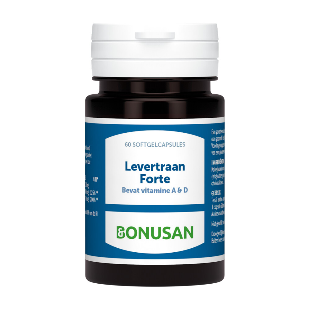 Bonusan Levertraan Forte 60 softgels