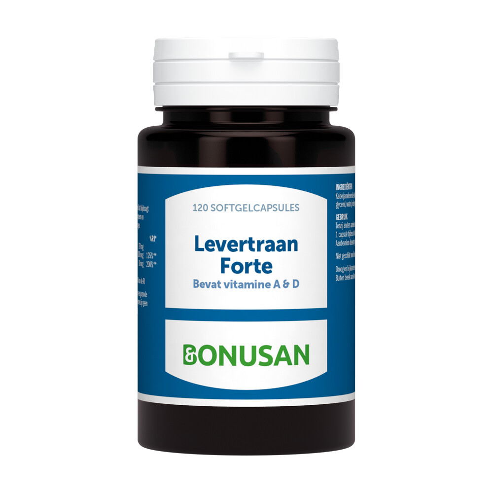 Bonusan Levertraan Forte 120 softgels