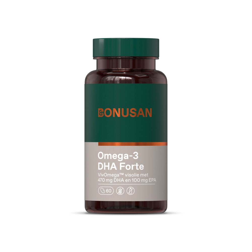 Gratis Verzending: Bonusan Omega 3 DHA Forte 60 softgels