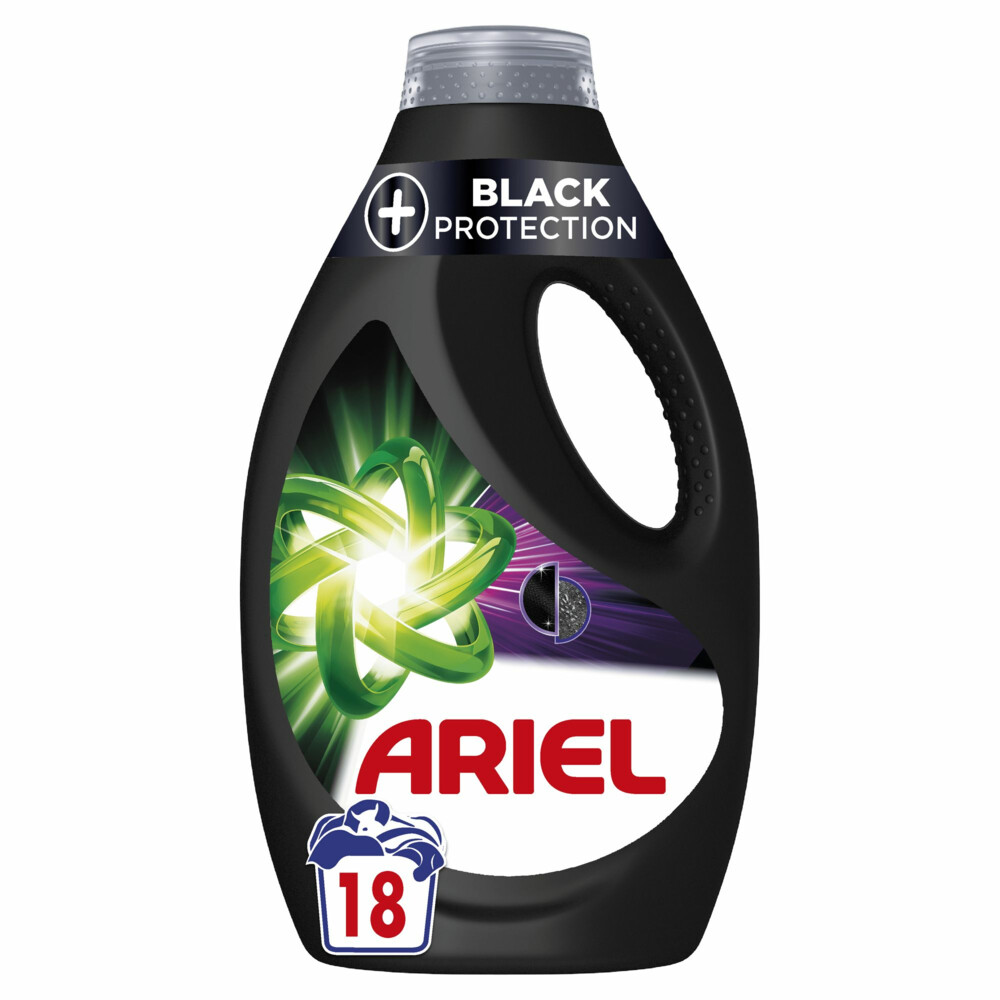 2e halve prijs: Ariel Vloeibaar Wasmiddel +Revita Black 18 Wasbeurten 810 ml