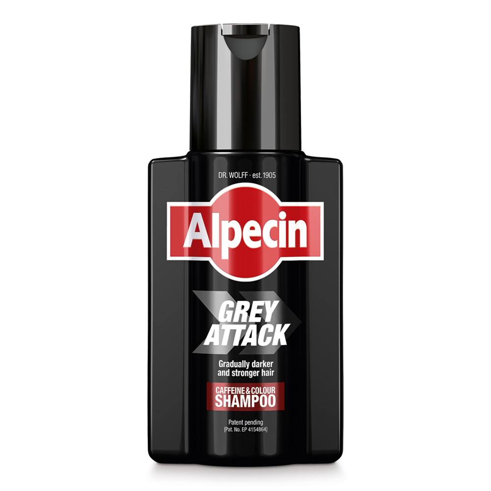 3x Alpecin Shampoo Grey Attack 200 ml