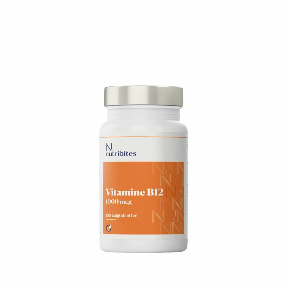 12x Nutribites Vitamine B12 100 zuigtabletten