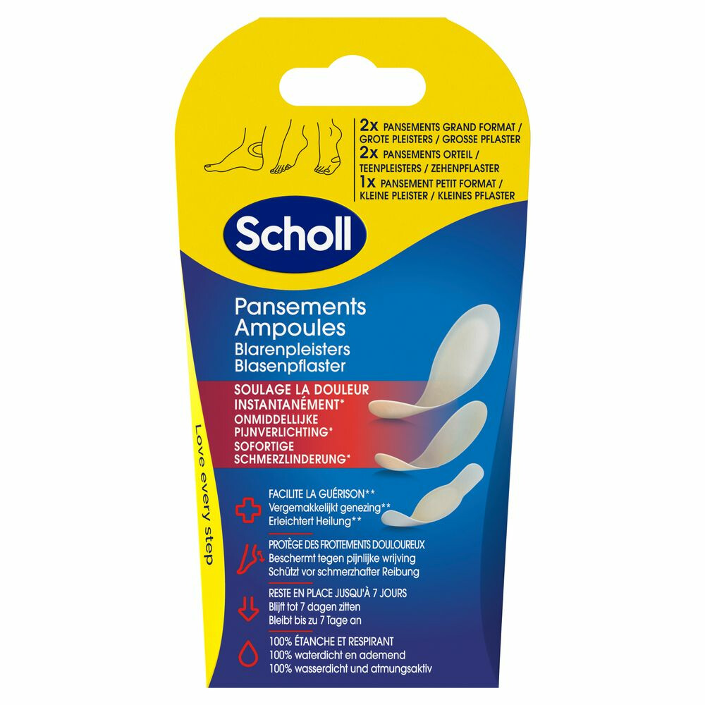 Scholl Blarenpleisters Mixed 5 stuks