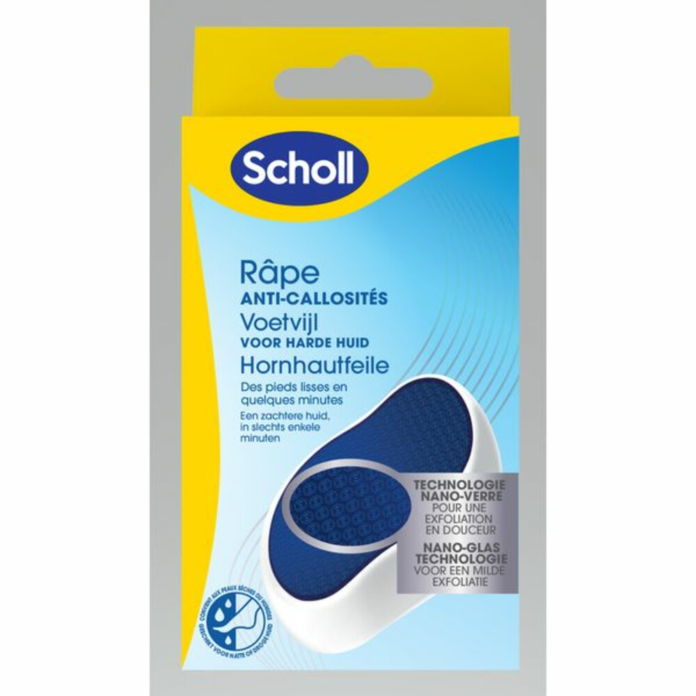 6x Scholl Voetvijl Nano Glas