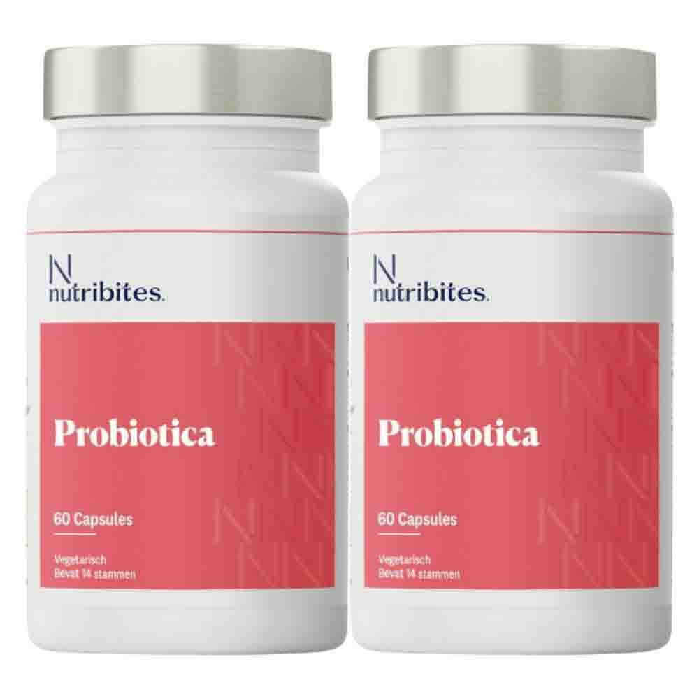 2x Nutribites Probiotica 60 capsules