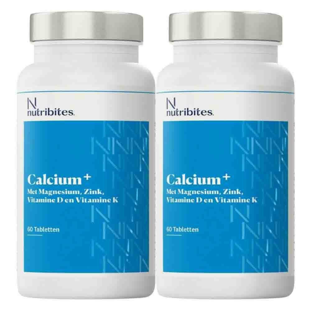 Gratis Verzending: 2x Nutribites Calcium+ 60 tabletten