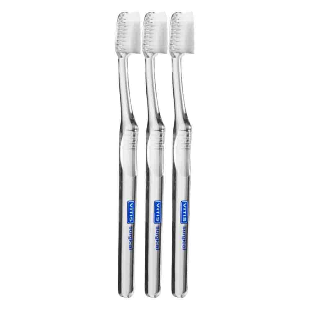 3x Vitis Tandenborstel Surgical