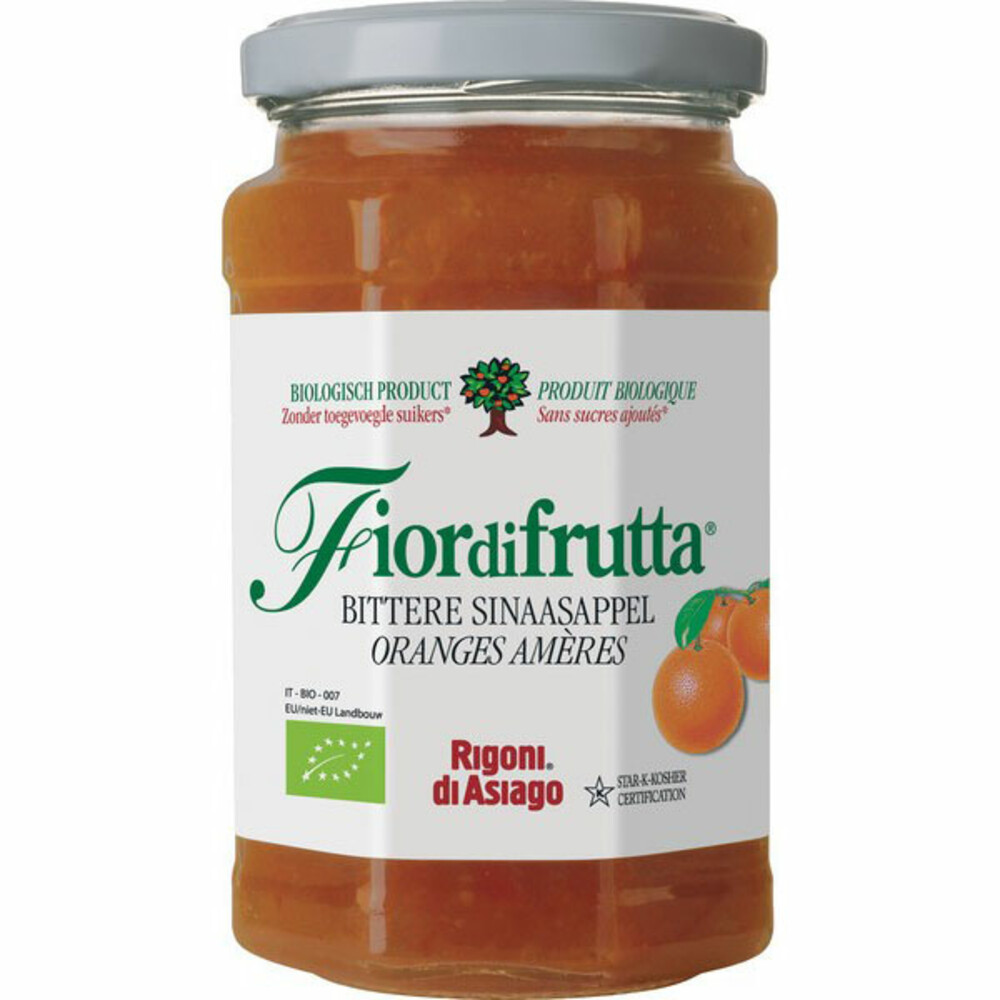 3x Fiordifrutta Biologische Jam Bittere Sinaasappel 650 gr