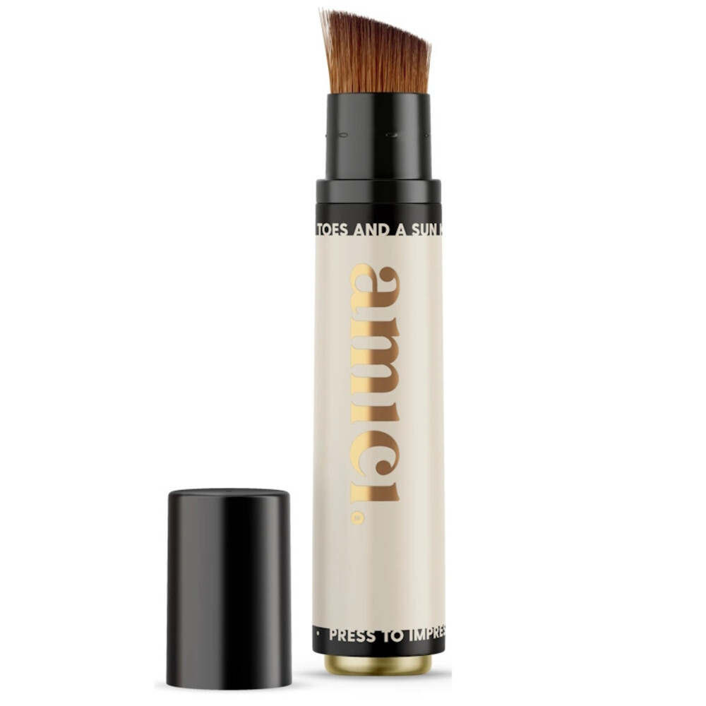 Amici Hervulbare Zonnebrandkwast Beige Blizz