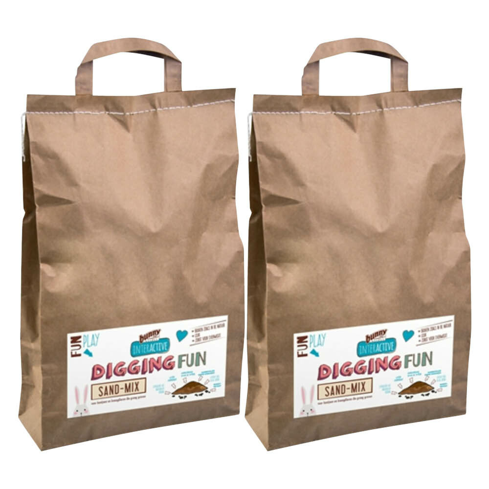2x Bunny Nature Zandmix Voor Graafbox 9,7 kg