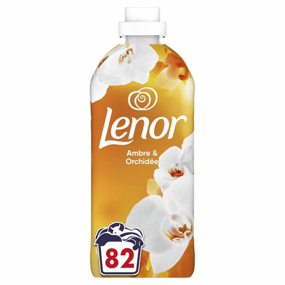 6x Lenor Wasverzachter Amber&Orchidee 82 Wasbeurten 1722 ml